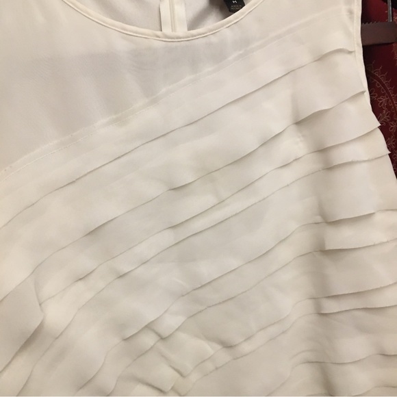 🖐️Worthington Layered Tank Top, Off White, sz Medium - Picture 11 of 16